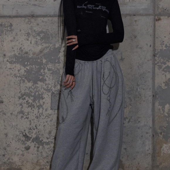 FANCY CLUBの前も後ろも可愛すぎる万能スウェットパンツ!!｡.｡:+