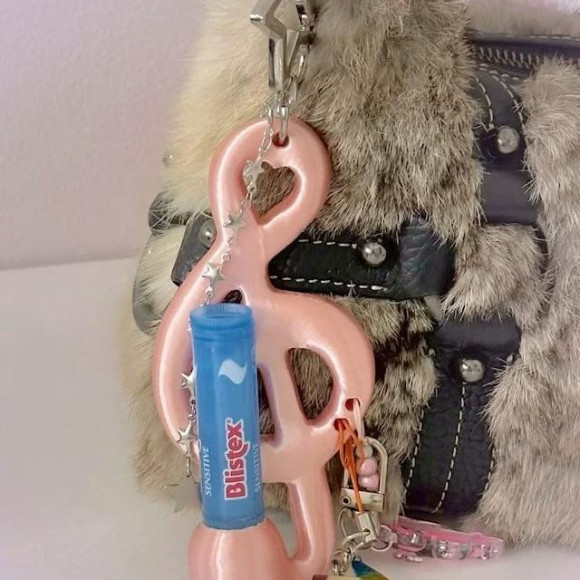 リップケースキーホルダー♩⋆꙳✮ワンポイントでかわいく♩