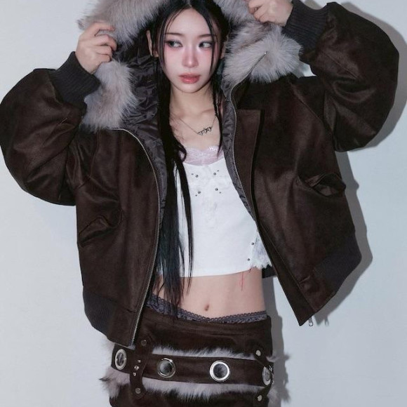 コーデのワンポイントに♩✮ファーベルト