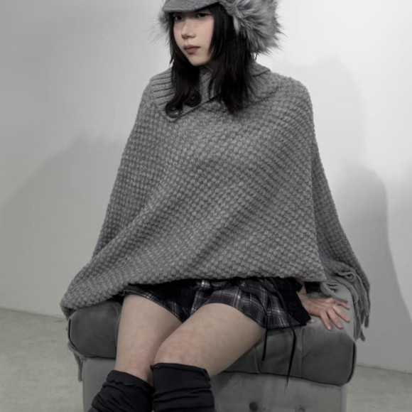 ハイネックポンチョ⋆⸜♱Nerd out XU♱⸝‍⋆