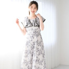 ♡一押し！！！肩フリルが可愛い綺麗めワンピース♡