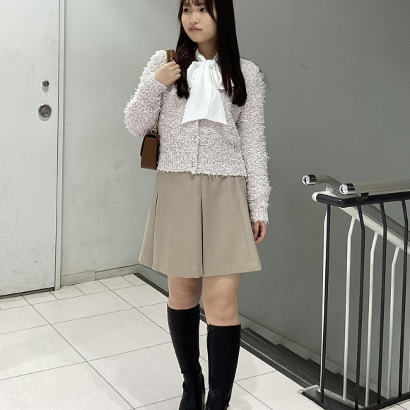 【NEW ARRIVAL】ミックステープツイードニットジャケット