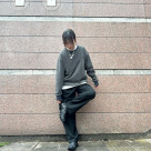 【モノグラムM POLARTEC フリース クルーネック】-直営店限定-