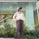 【ブレスサーモロゴファーハーフジッププルオーバー】-直営店限定-