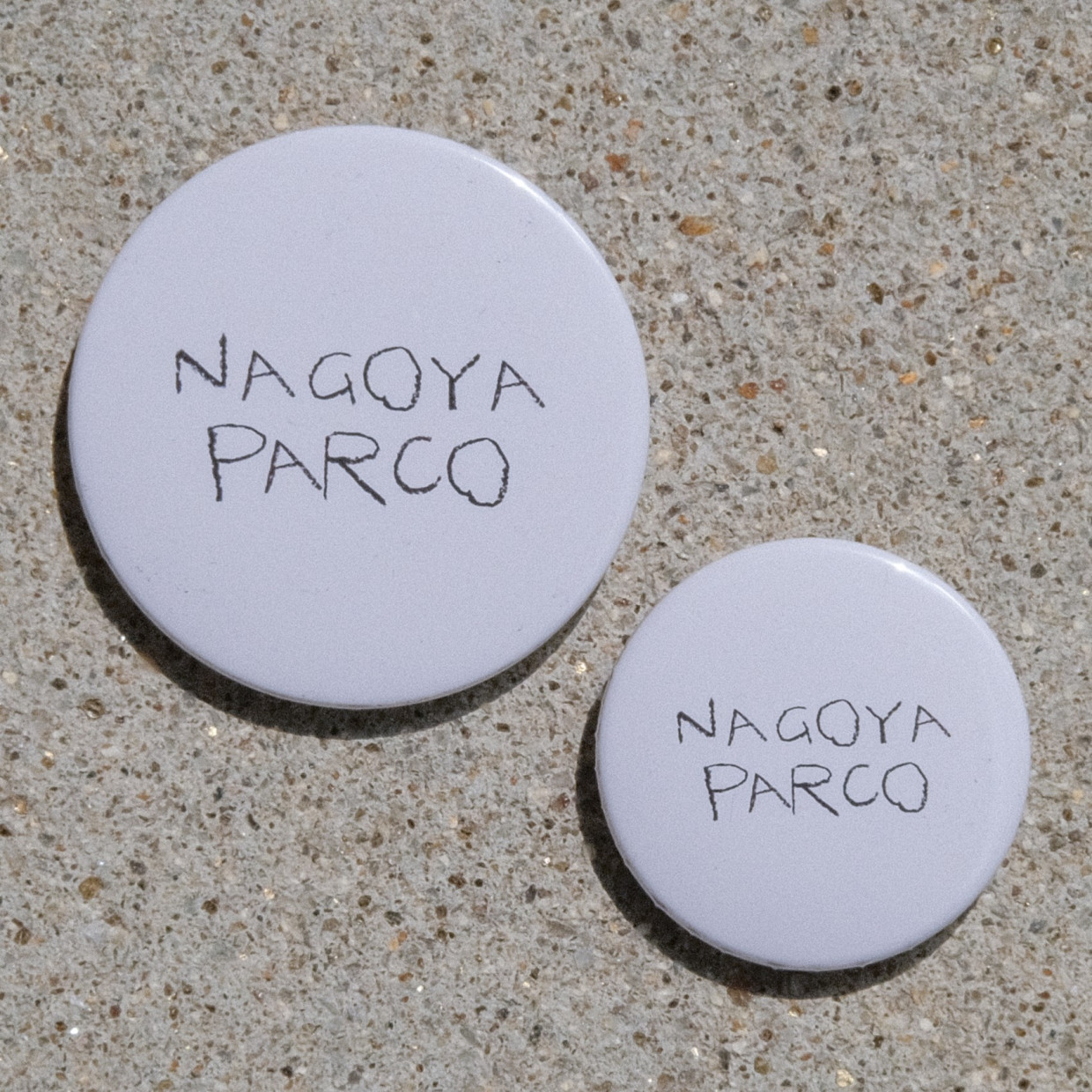 NAGOYA PARCO ロゴ缶バッジ