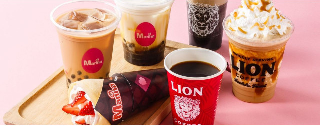 ライオンコーヒー・クレープリーココマンナ
