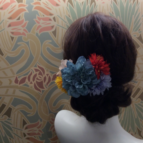 浴衣にあう髪飾りのご紹介です アネモネ ショップニュース Parco Ya上野