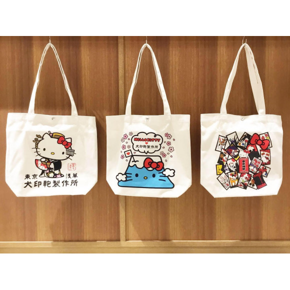 新発売 ハローキティエコバッグ３柄 犬印鞄製作所 ショップニュース Parco Ya上野