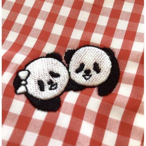 【はなさんコラボ】パンダ刺繍ハンカチ＆タオル発売！