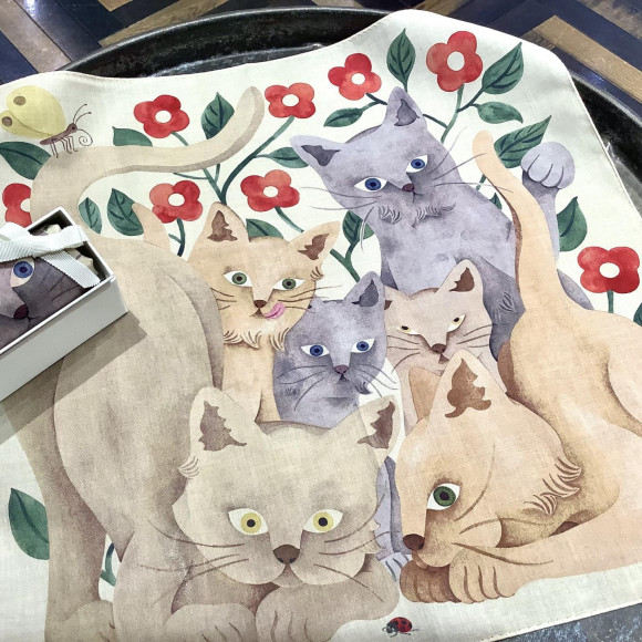 ◇Cat handkerchief Sweeties