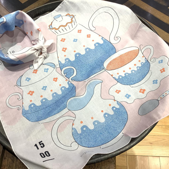 ◇ Lovely time - Fumika Otsuka New Handkerchief Exhibition - Tea Time