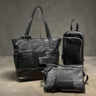 【新商品】イタリアンレザーのパッチワークバッグ