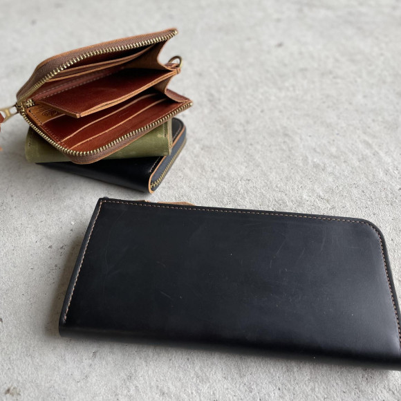 Amekaji-style wallet made of Tochigi leather!
