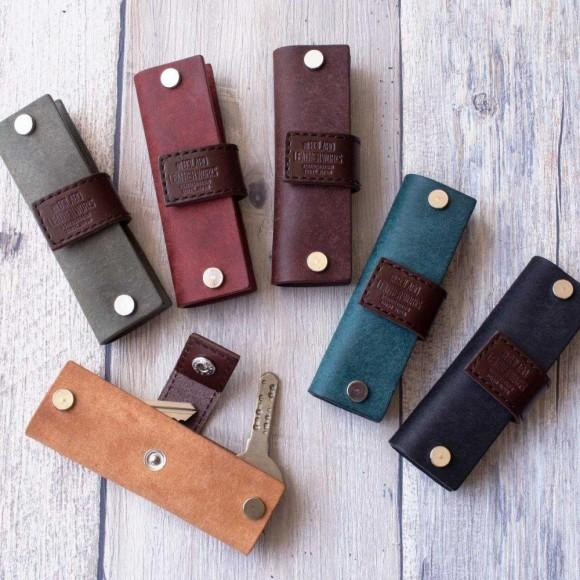 【Pueblo×櫪木皮革】 鑰匙盒