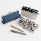 使い勝手の良い三枚口ペンケース登場!