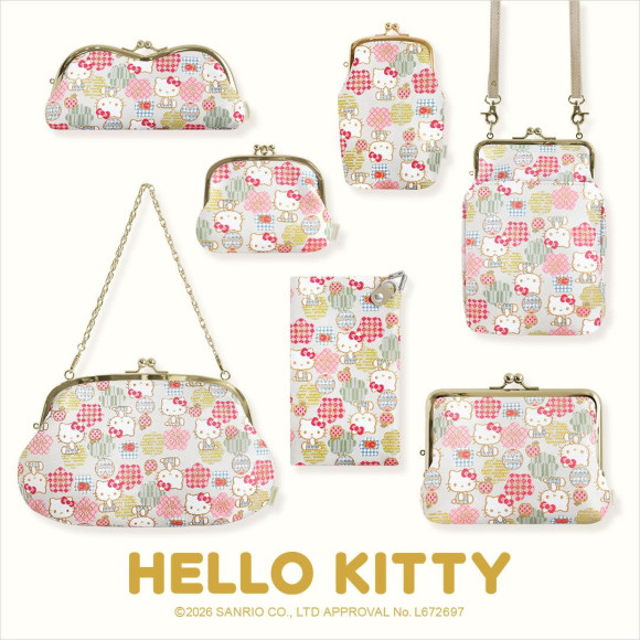 和モダンデザインのハローキティのコラボ商品が登場！