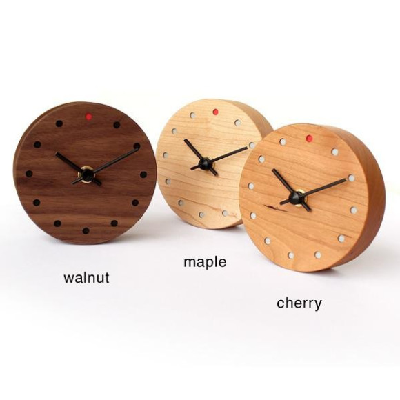 Wooden clock that gets better with time