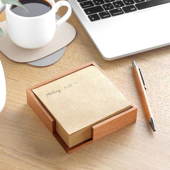 最後の1枚まで取り出しやすい「Memo Block & Tray 100」