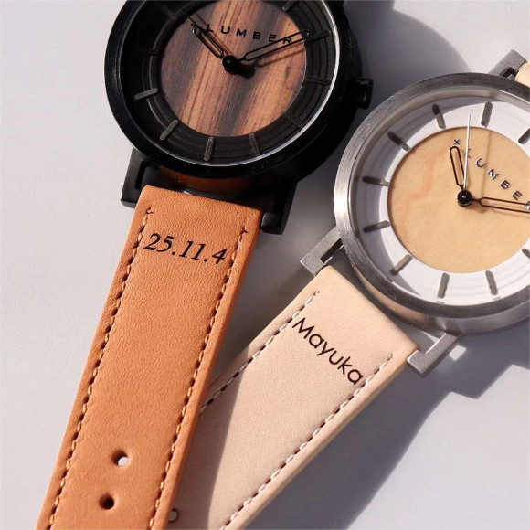 名入れのできる木製腕時計　 WATCH 2200