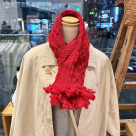 As an accent for winter clothing