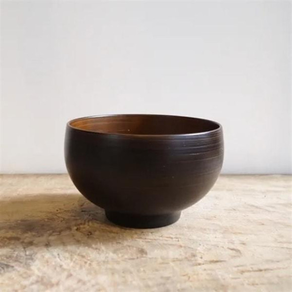Aizu lacquerware hokkori bowl