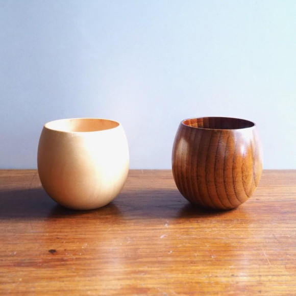 おすすめ商品のご紹介「木製湯呑み」