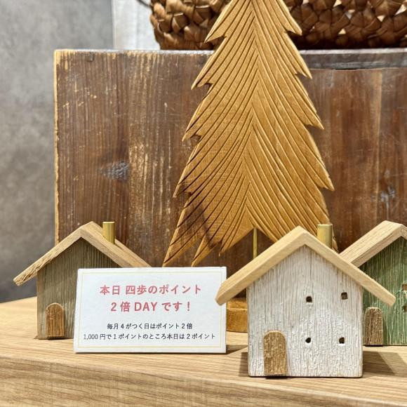 本日ポイント2倍DAYです♪