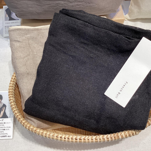 リネンガーゼのスヌード