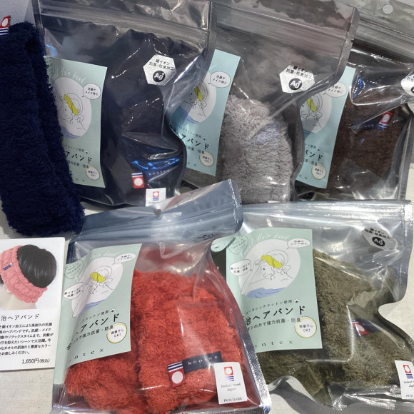 優しい肌触りと抜群の吸水性