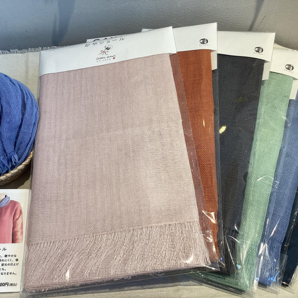 再入荷しました「かやショール」