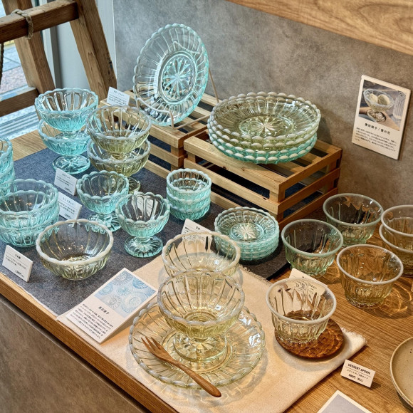 和硝子の食器　再入荷しました
