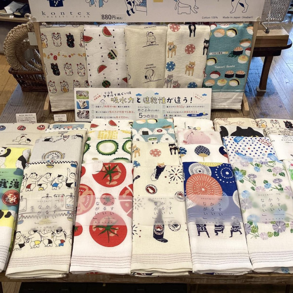 タオルてぬぐい季節柄が揃ってます！
