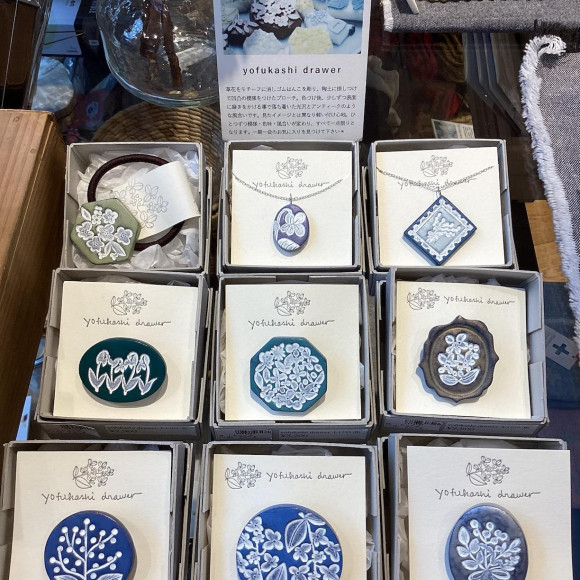 人気のアクセサリー【yofukashi drawer】再入荷しました！