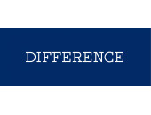 DIFFERENCE