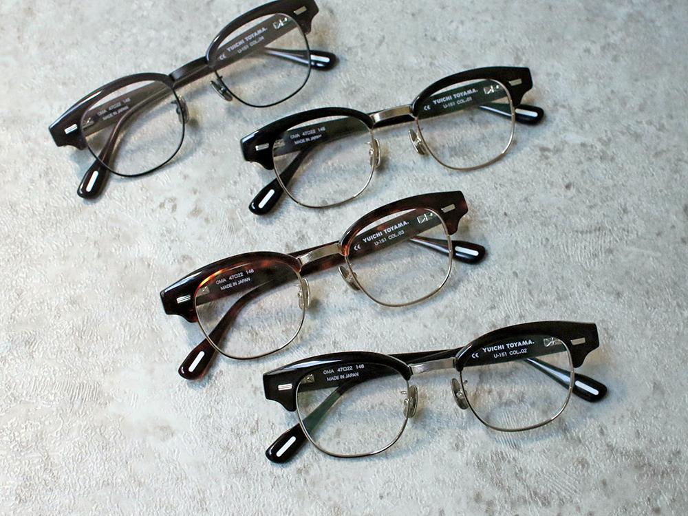 YUICHI TOYAMA. U-151 OMA　人気サーモントフレーム再入荷！！