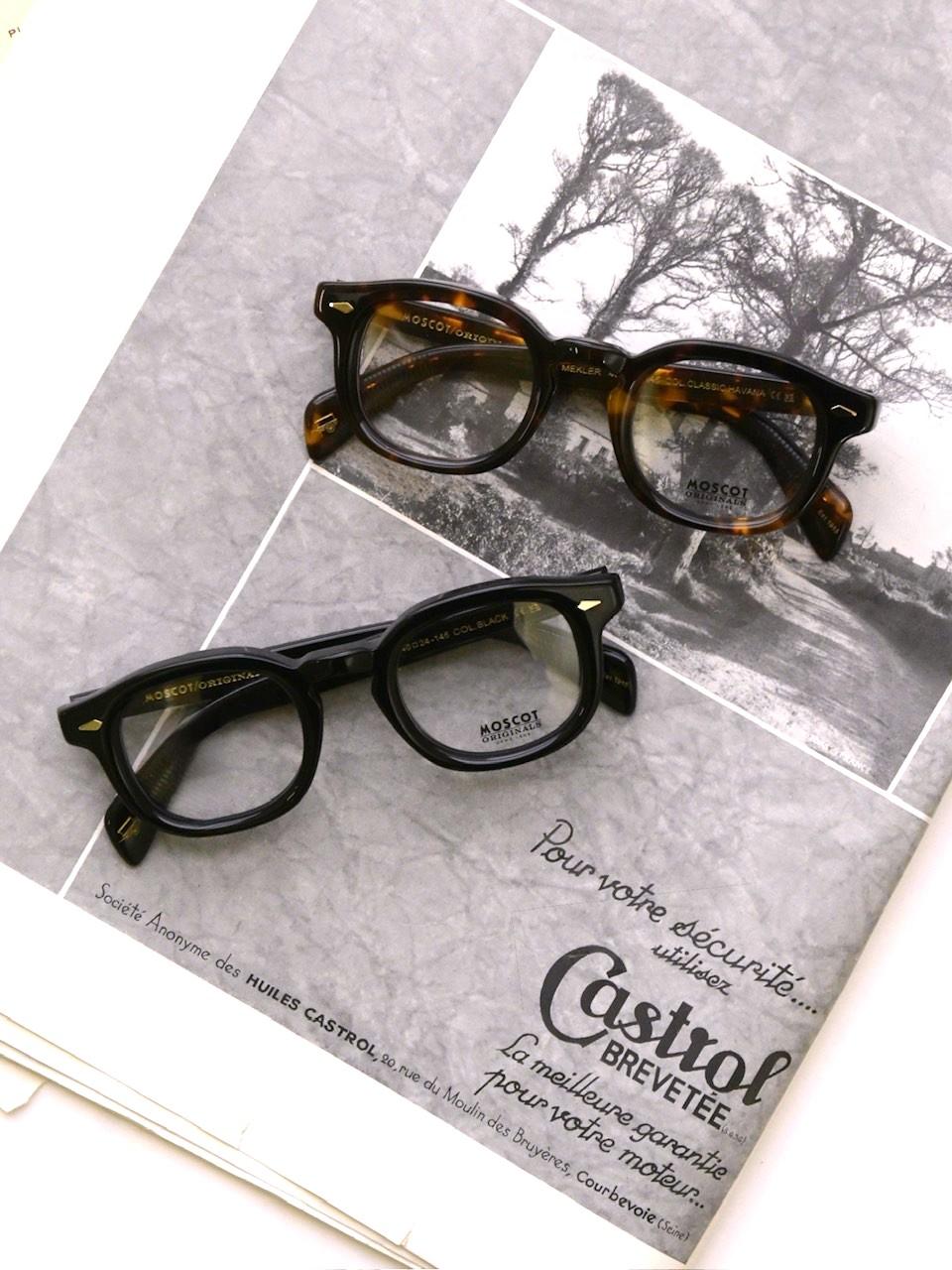 いつの時代でも色褪せない、タイムレスな一本【MOSCOT　MEKLER】