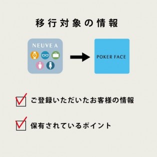 【POKER FACE MEMBER'S】会員証アプリのご案内