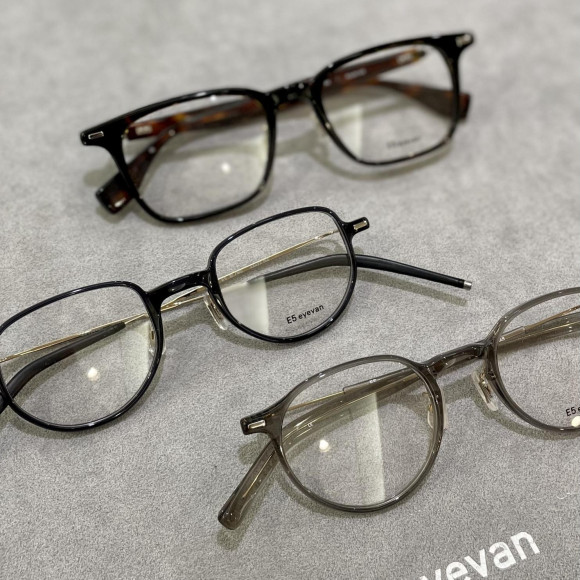 お待たせしました！　E5 eyevan 新作入荷！！