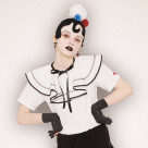 MILK / AUTUMN ロゴ Tee・CLOWN カラー