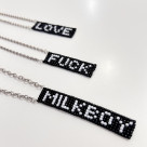 MILKBOY / BEADS WORD CHAIN