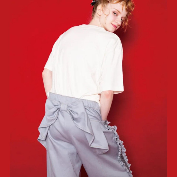MILK / Hip Ribbon PANTS