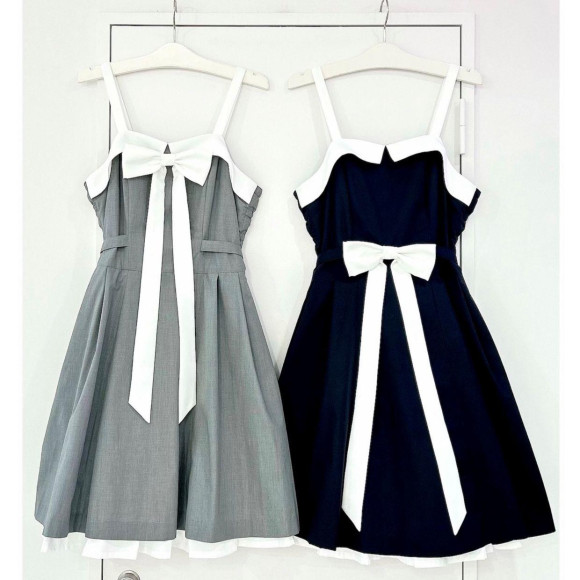 MILK / Ribbon Noir Dress・Little witch TOPS