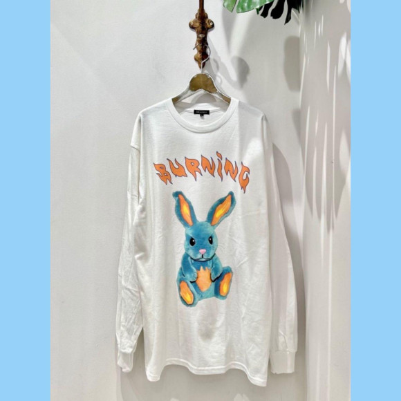 MILKBOY / BURNIN BUNNY L.S. TEE