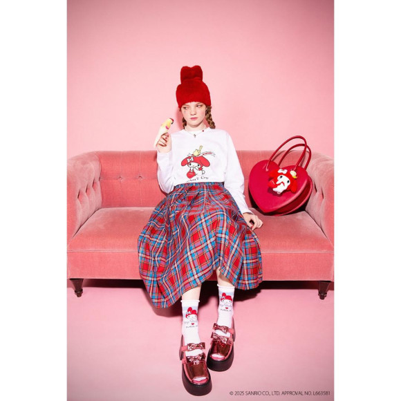 本日OPEN！MY MELODY ＆ KUROMI MILK Collaboration