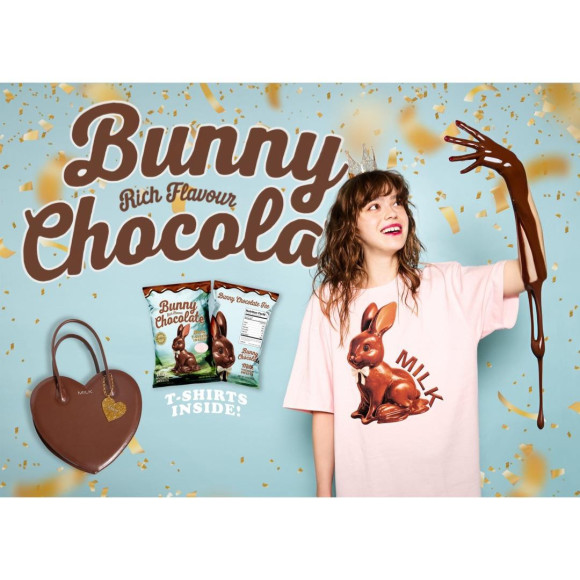 MILK / Love Bunny Tシャツ & Special Heart Bag