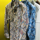 "Libertyprint shirt with lightness and freshness"