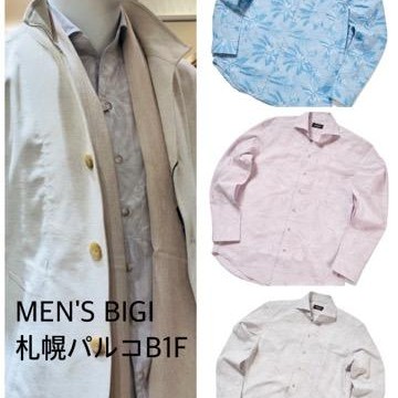 「爽やかなジャガードワンピースカラーシャツ入荷！」