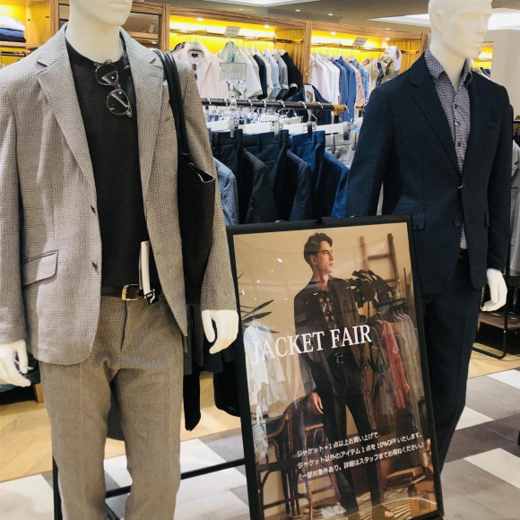 「JACKET FAIR開催中！」