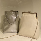 ツイストチェーン付き2WAY縦型バッグ