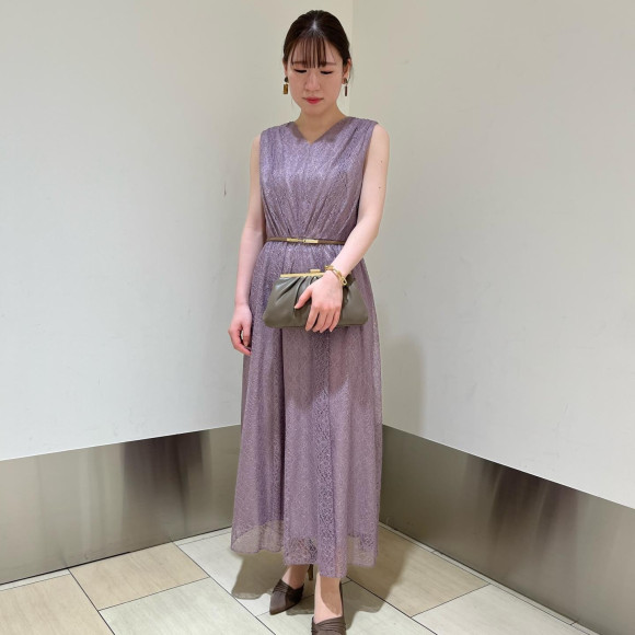 ☆ダイヤ柄総レースドレス